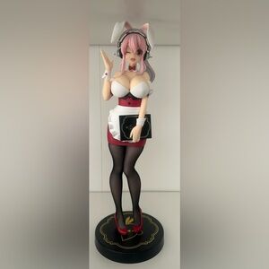Super Sonico BiCute Bunnies Waitress Ver. Prize Figure. FuRyu